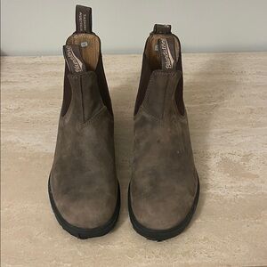 Blundstone Men's Distressed Brown Leather Boots good condition